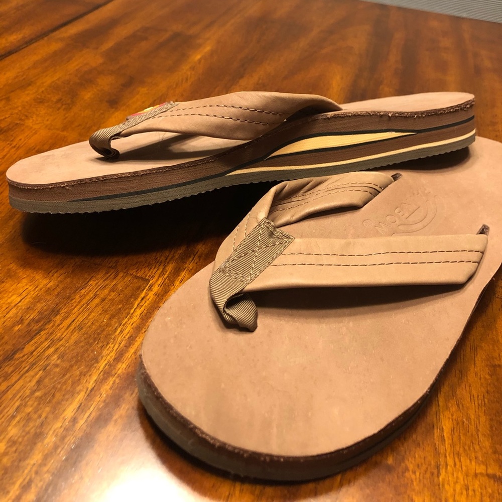 Men’s Rainbow flip flops